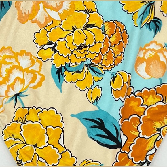 The Bikini Lab Floral Swim Bottom Separate Size L - Picture 3 of 5